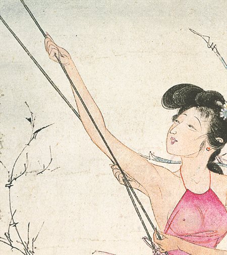 祁东-胡也佛的仕女画和最知名的金瓶梅秘戏图
